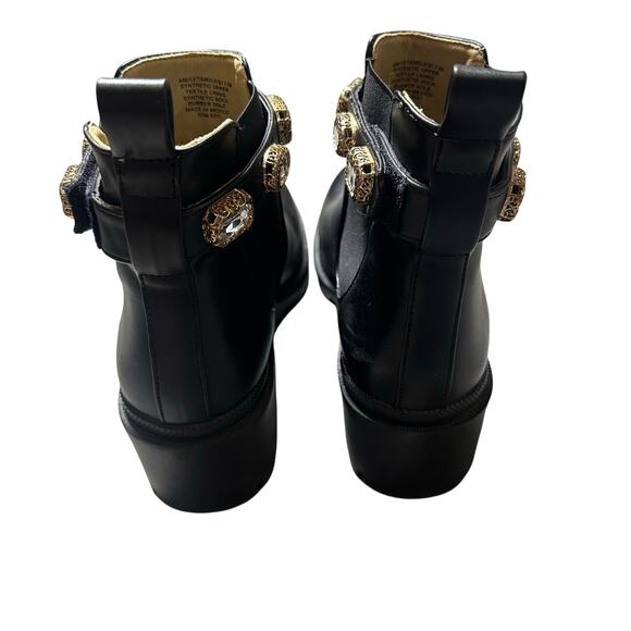 Steve Madden Black Amulet Ankle Booties - Picture 6 of 9